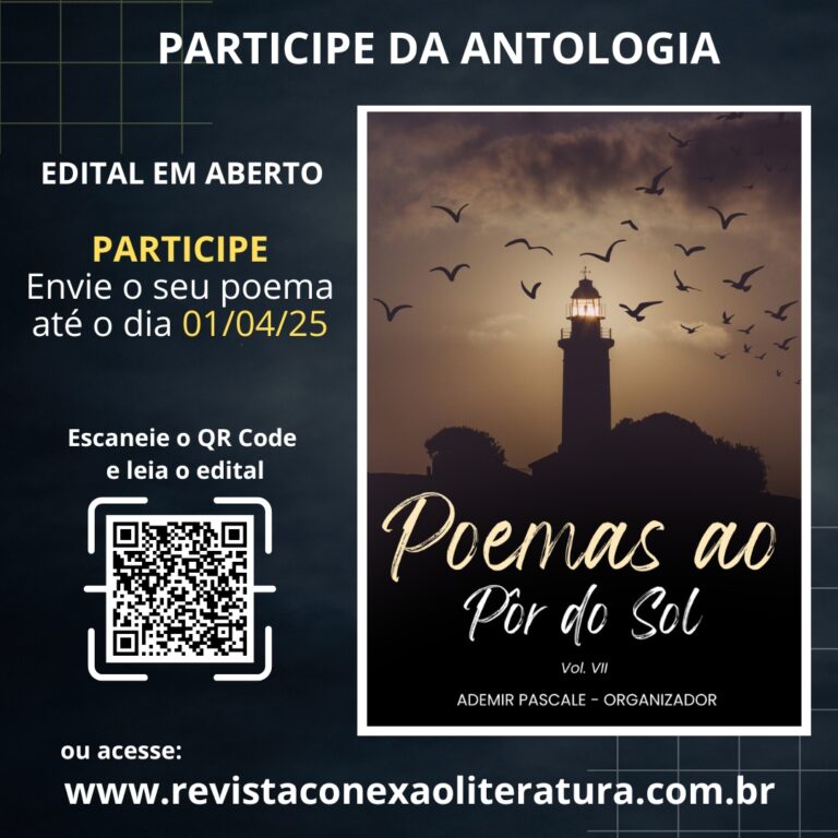 Participe da antologia (E-BOOK): POEMAS AO PÔR DO SOL – VOL. VII – LEIA O EDITAL