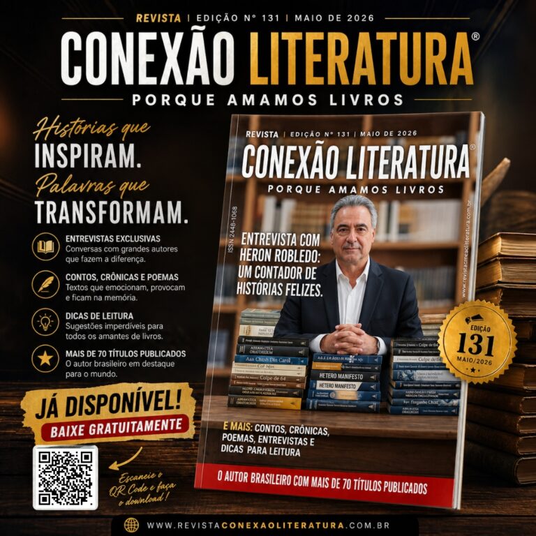 Já está disponível a nova edição da Revista Conexão Literatura – Maio/n.º 131