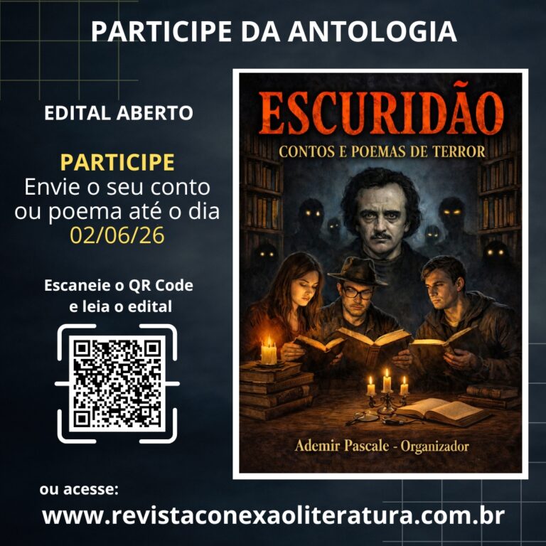 Participe da antologia (E-BOOK): ESCURIDÃO – CONTOS E POEMAS DE TERROR – LEIA O EDITAL