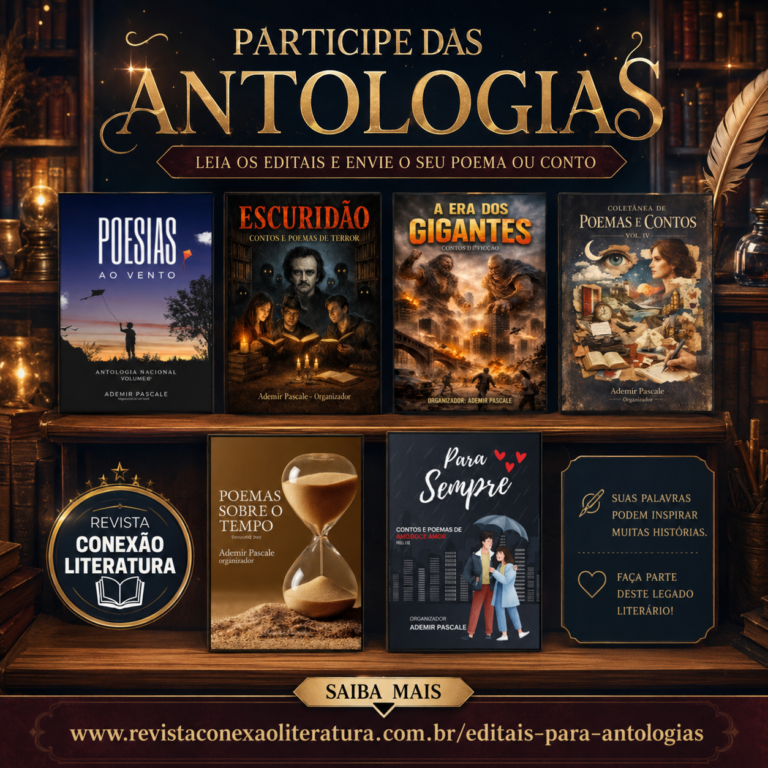 Participe: novas antologias da Revista Conexão Literatura