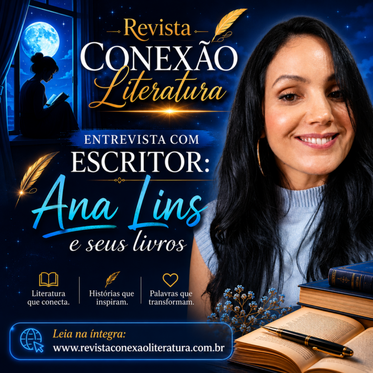 ENTREVISTA COM ESCRITOR: Ana Lins e seus livros, por Cida Simka e Sérgio Simka