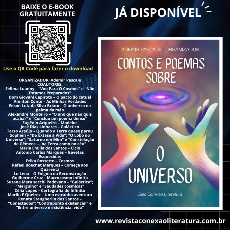 Já está disponível o e-book CONTOS E POEMAS SOBRE O UNIVERSO, baixe já o seu