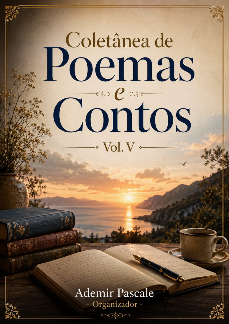 Confira a lista dos autores selecionados da antologia COLETÂNEA DE POEMAS E CONTOS – VOL. V