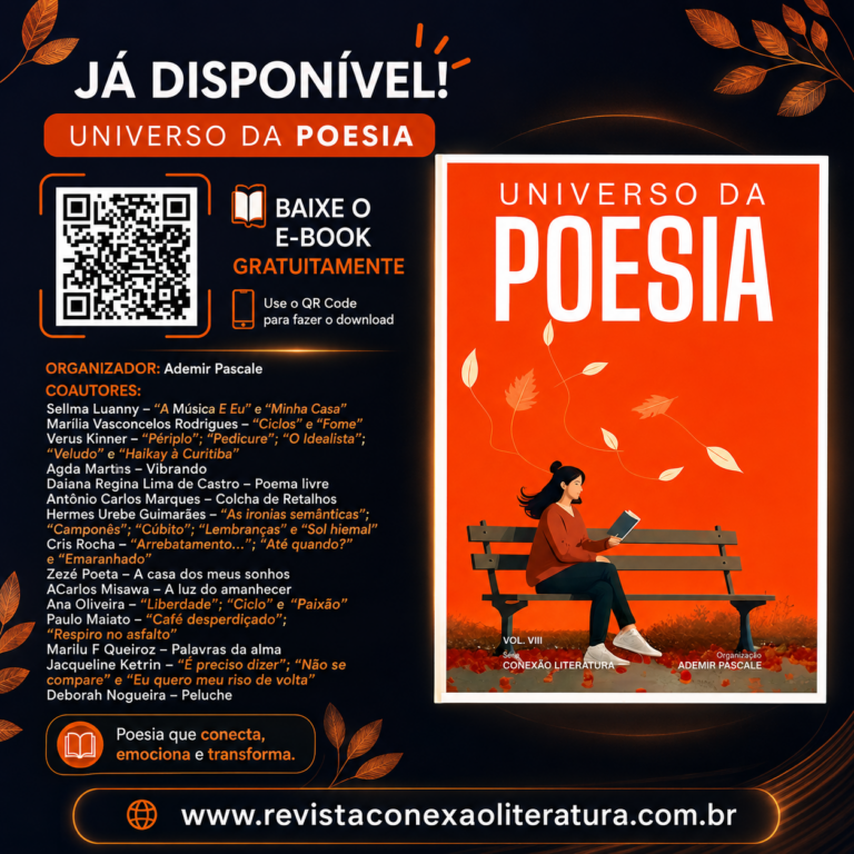 Já está disponível o e-book UNIVERSO DA POESIA – VOL. VIII, baixe já o seu
