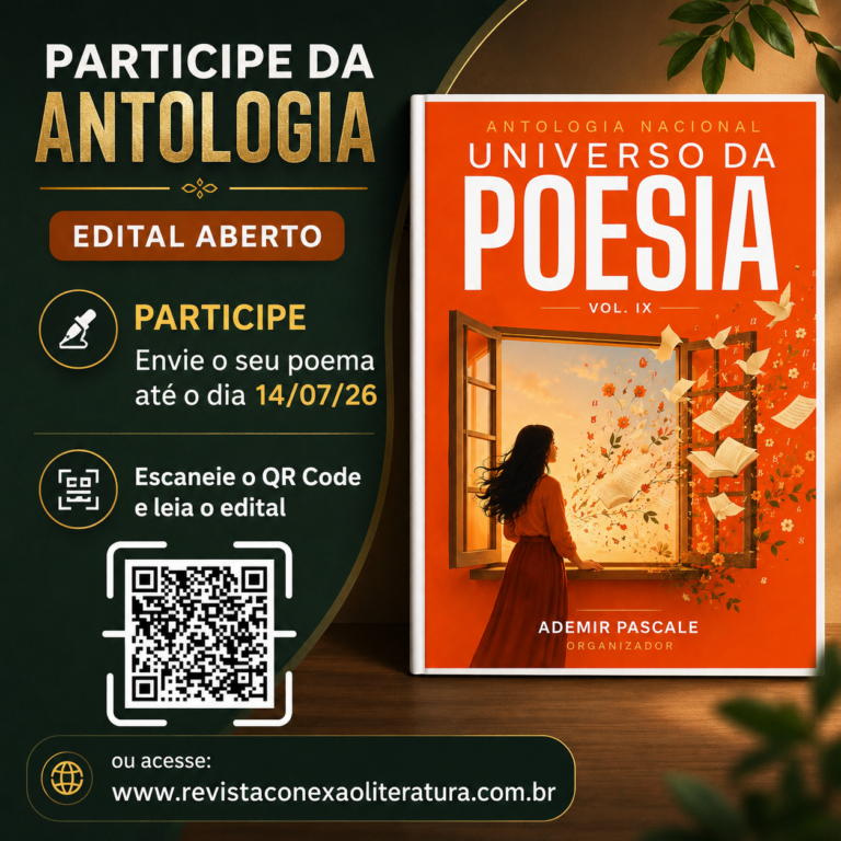 Participe da antologia (E-BOOK): UNIVERSO DA POESIA – VOL. IX – LEIA O EDITAL