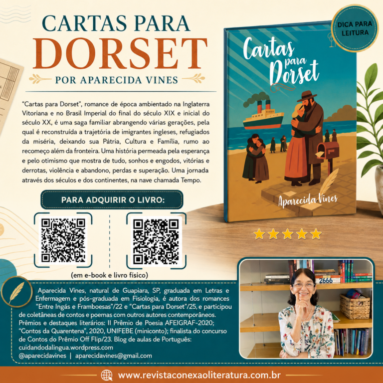 DICA PARA LEITURA: Cartas para Dorset, por Aparecida Vines