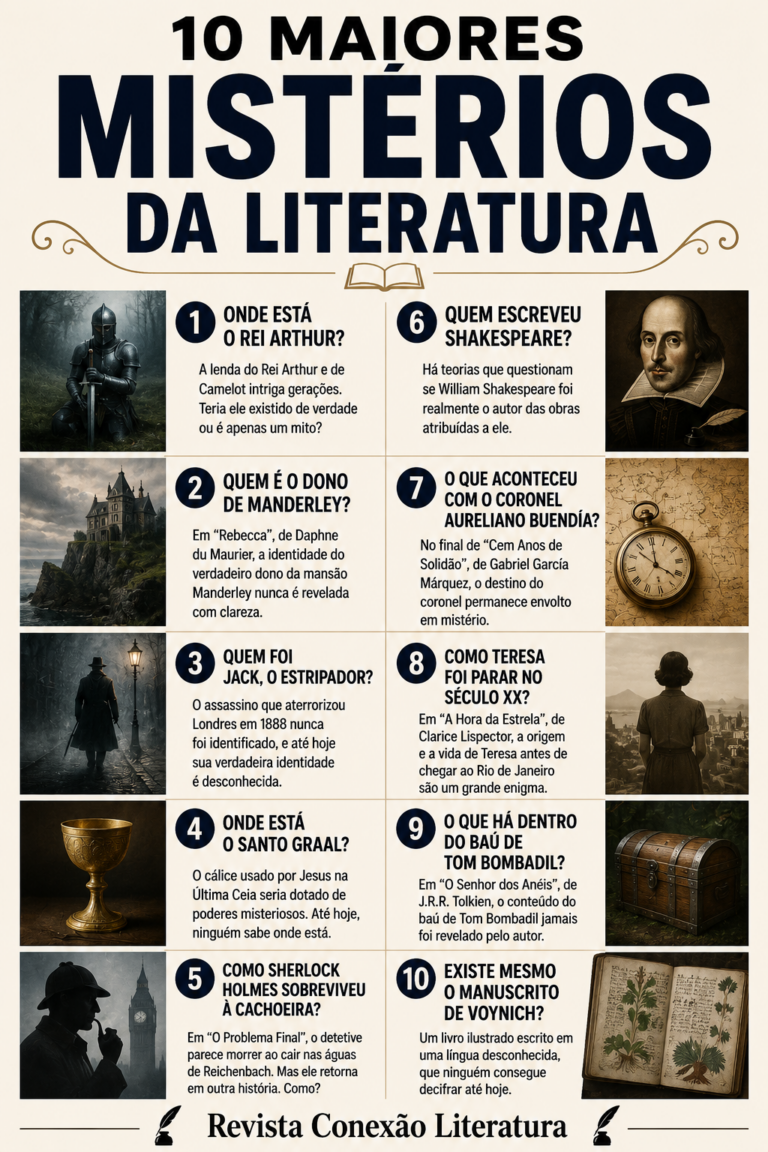 10 Maiores Mistérios da Literatura