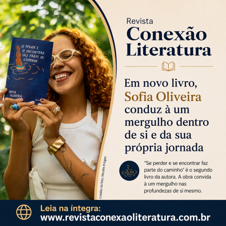 Em novo livro, Sofia Oliveira conduz à um mergulho dentro de si e da sua própria jornada