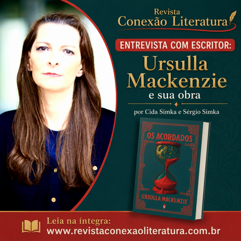 ENTREVISTA COM ESCRITOR: Ursulla Mackenzie e sua obra, por Cida Simka e Sérgio Simka