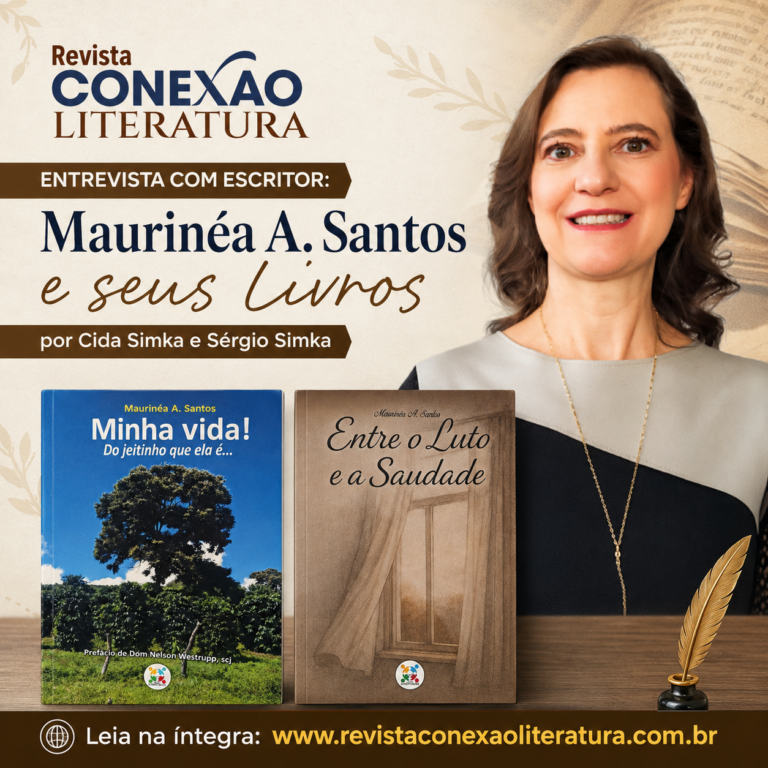 ENTREVISTA COM ESCRITOR: Maurinéa A. Santos e seus livros, por Cida Simka e Sérgio Simka