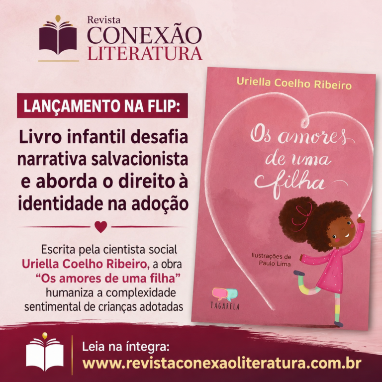 Lançamento na FLIP: Livro infantil desafia narrativa salvacionista e aborda o direito à identidade na adoção
