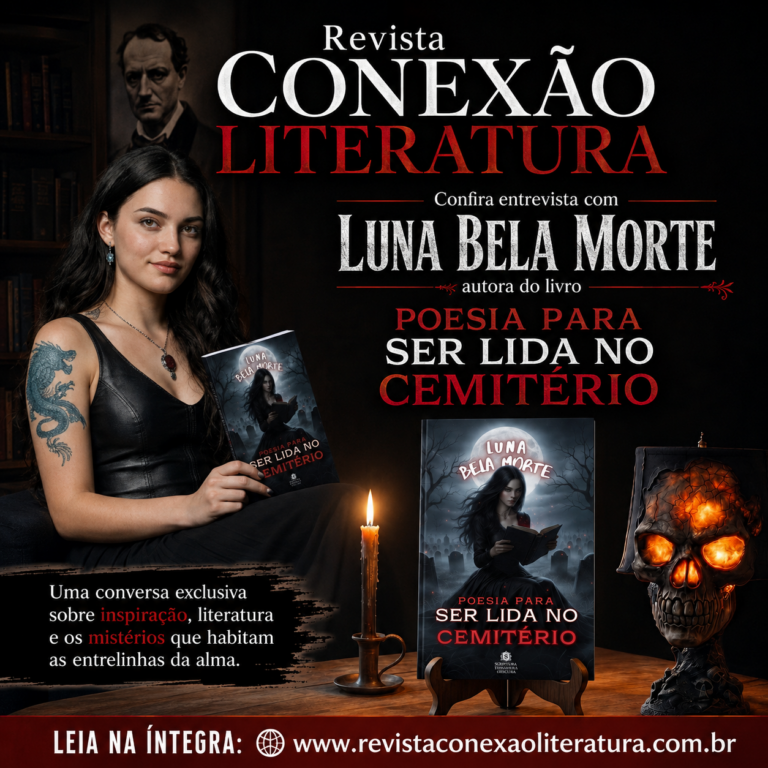 Entrevista com Luna Bela Morte, autora do livro Poesia para ser lida no cemitério