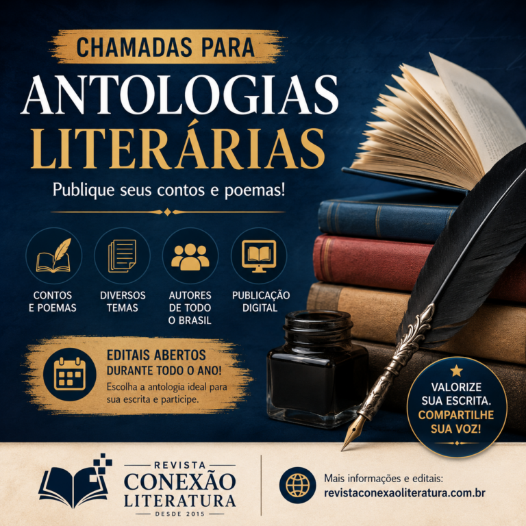 Chamadas para Antologias Literárias – Publique seus Contos e Poemas