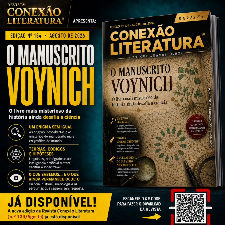 Um dos maiores mistérios da história espera por você na nova Revista Conexão Literatura (Agosto/n.º 134)