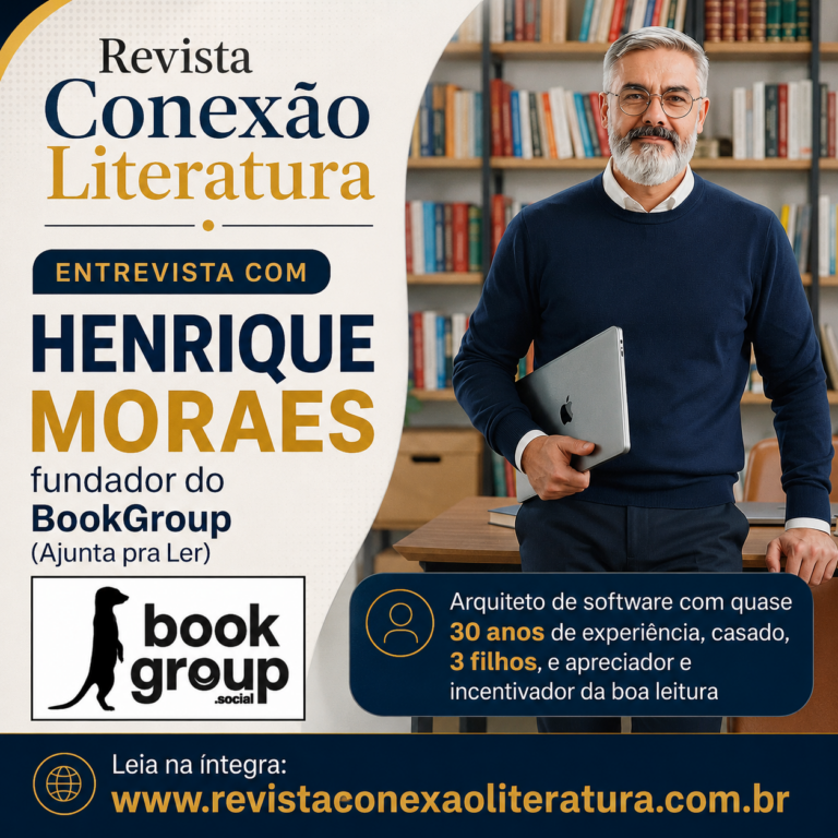 Entrevista — Henrique Moraes, fundador do BookGroup (Ajunta pra Ler)