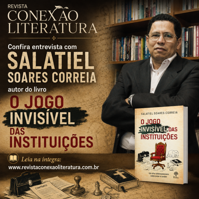 Confira entrevista com Salatiel Soares Correia, autor do livro O Jogo Invisível das Instituições