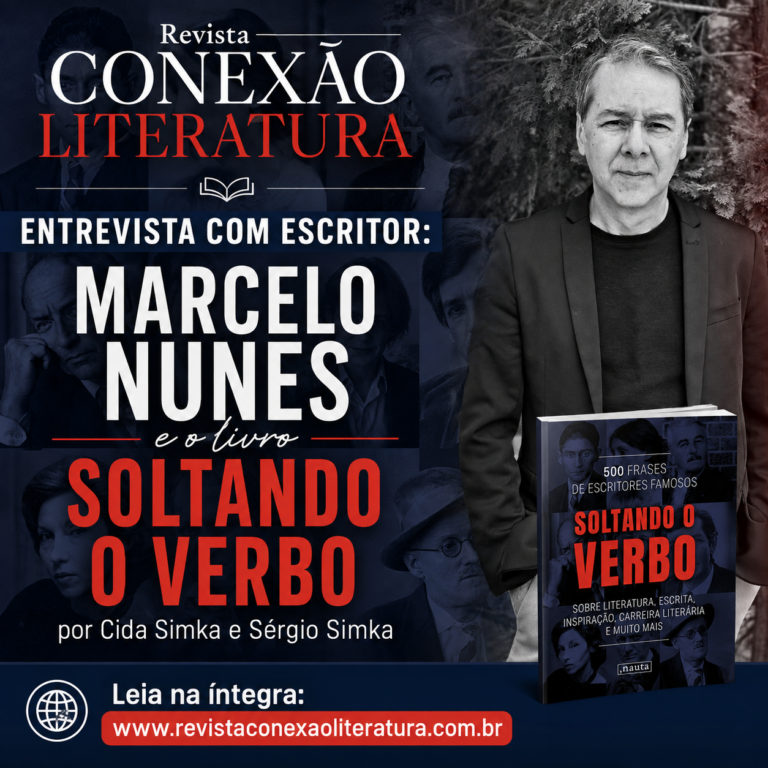 ENTREVISTA COM ESCRITOR: Marcelo Nunes e o livro Soltando o verbo, por Cida Simka e Sérgio Simka