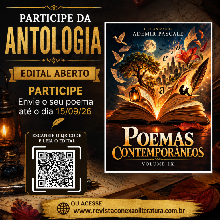 Participe da antologia (E-BOOK): POEMAS CONTEMPORÂNEOS – VOL. IX – LEIA O EDITAL